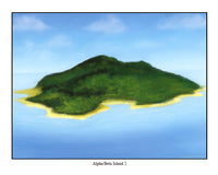 Alpha Island 2 - Mark Poole Art