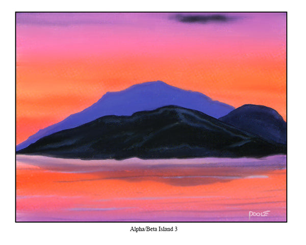 Alpha Island 3 - Mark Poole Art