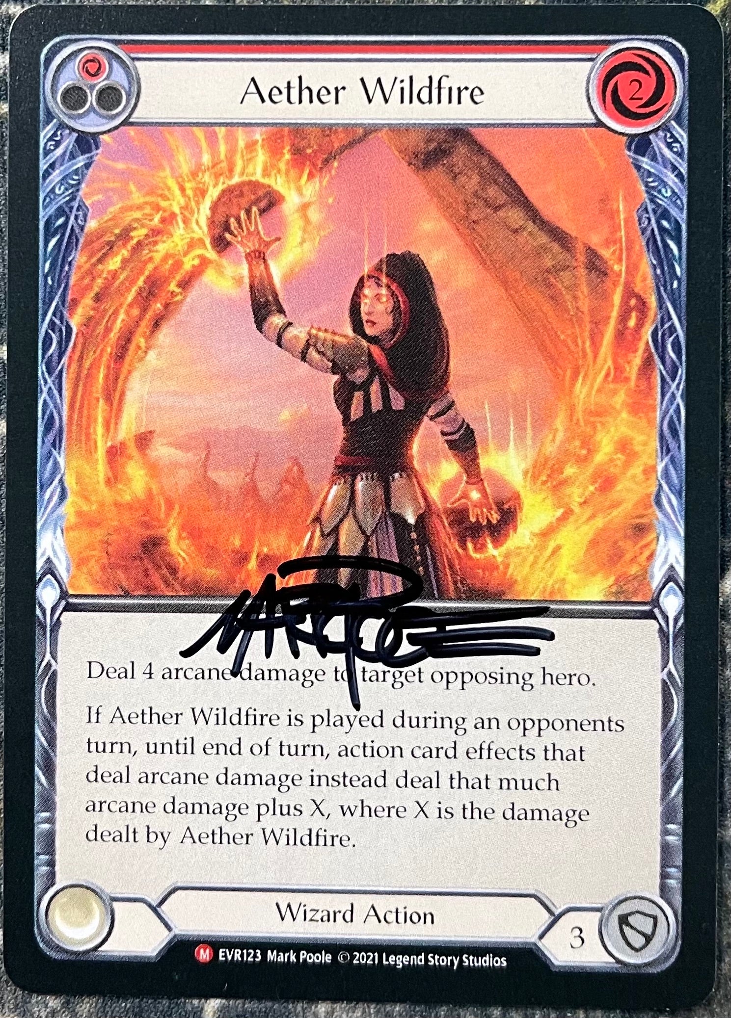 Aether Wildfire (Artist Proof) – Mark Poole Art