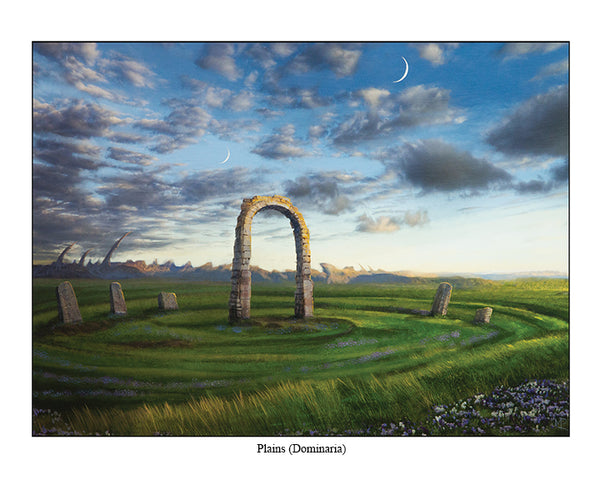 Plains (Dominaria) - Mark Poole Art