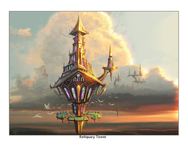 Reliquary Tower - Mark Poole Art