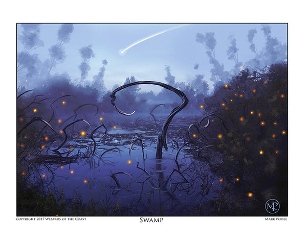 Shooting Star Swamp - Mark Poole Art